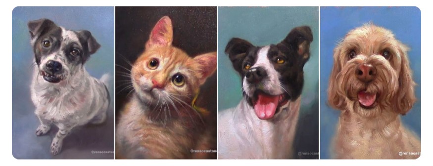 Precio de Retratos de Mascotas: Factores que Influyen y Opciones para tu Elección