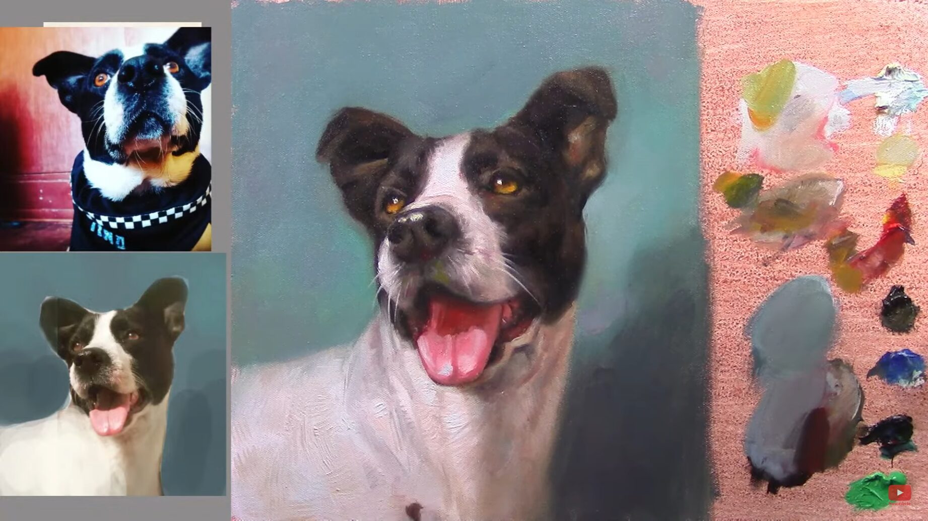Retrato de Tino: Retratos de mascotas con Emoción y Detalle